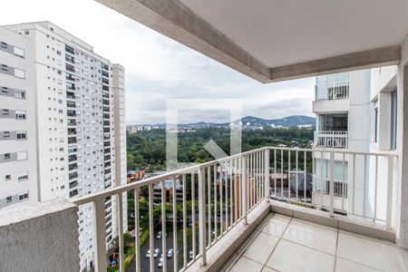 Varanda de apartamento à venda com 1 quarto, 48m² em Alphaville Empresarial, Barueri