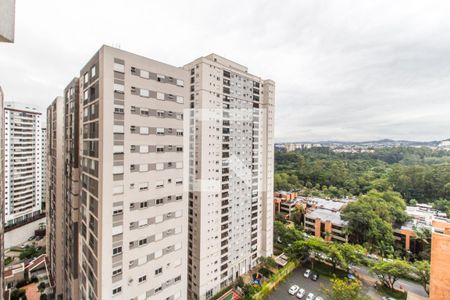 Vista da Sala de apartamento à venda com 1 quarto, 48m² em Alphaville Empresarial, Barueri