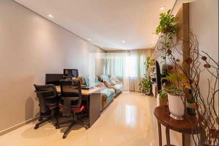 Sala de casa à venda com 3 quartos, 129m² em Vila Valparaíso, Santo André