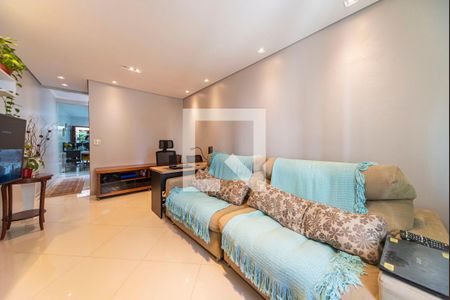 Sala de casa à venda com 3 quartos, 129m² em Vila Valparaíso, Santo André