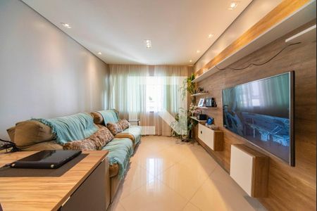 Sala de casa à venda com 3 quartos, 129m² em Vila Valparaíso, Santo André