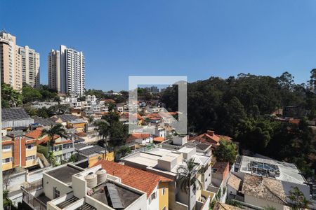 Vista da Varanda da Sala de apartamento à venda com 1 quarto, 82m² em Paraíso do Morumbi, São Paulo