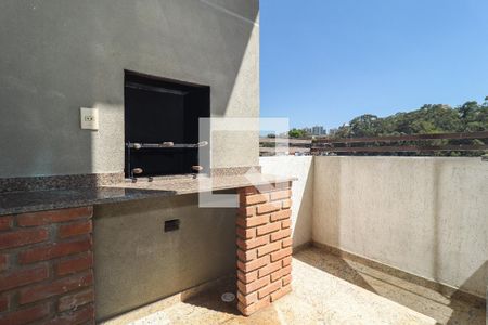 Varanda da Sala de apartamento à venda com 1 quarto, 82m² em Paraíso do Morumbi, São Paulo