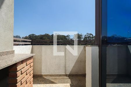 Varanda da Sala de apartamento à venda com 1 quarto, 82m² em Paraíso do Morumbi, São Paulo
