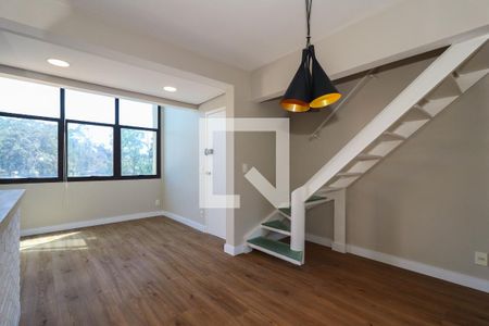 Sala de apartamento à venda com 1 quarto, 82m² em Paraíso do Morumbi, São Paulo