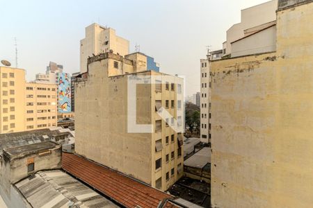 Vista do Studio de kitnet/studio para alugar com 1 quarto, 28m² em República, São Paulo