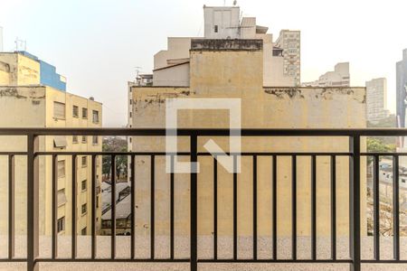 Varanda de kitnet/studio para alugar com 1 quarto, 28m² em República, São Paulo