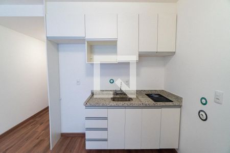 Sala/Cozinha de apartamento para alugar com 2 quartos, 48m² em Vila Guarani (zona Sul), São Paulo