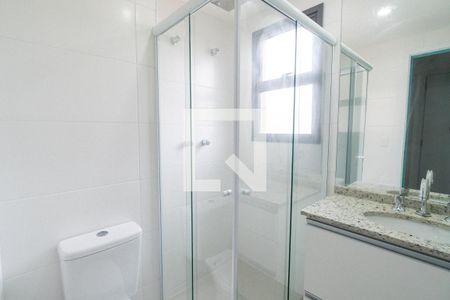Banheiro da Suíte de apartamento para alugar com 2 quartos, 48m² em Vila Guarani (zona Sul), São Paulo