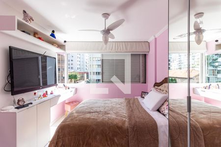 Suíte - Quarto 1 de apartamento à venda com 3 quartos, 108m² em Santa Cecília, São Paulo