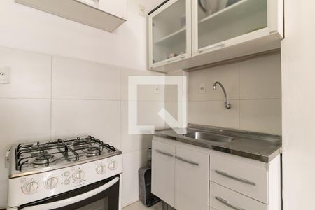 Cozinha de apartamento para alugar com 1 quarto, 50m² em Itaim Bibi, São Paulo