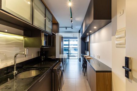 Studio para alugar com 29m², 1 quarto e sem vaga Studio para alugar com 29m², 1 quarto e sem vagaCozinha