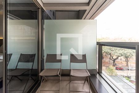 Varanda de kitnet/studio para alugar com 1 quarto, 29m² em República, São Paulo