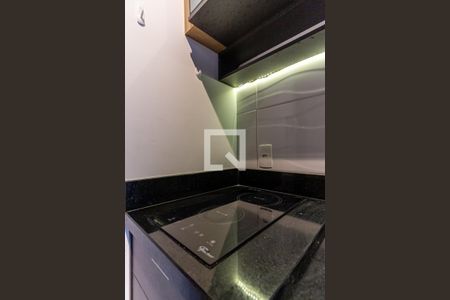 Studio para alugar com 29m², 1 quarto e sem vaga Studio para alugar com 29m², 1 quarto e sem vagaCozinha - Cooktop