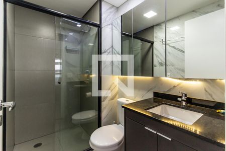 Studio para alugar com 29m², 1 quarto e sem vaga Studio para alugar com 29m², 1 quarto e sem vagaBanheiro