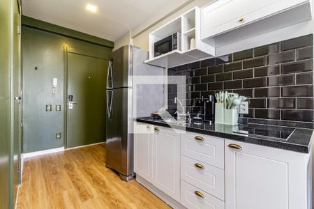 Studio à venda com 26m², 1 quarto e sem vagaCozinha