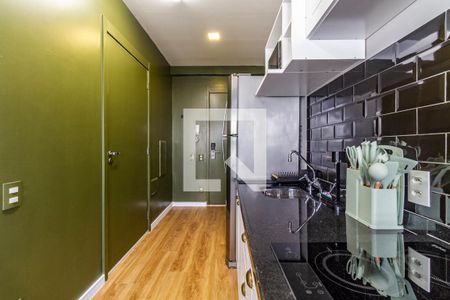 Studio à venda com 26m², 1 quarto e sem vagaCozinha