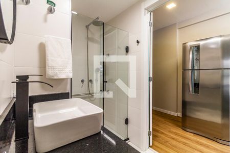 Studio à venda com 26m², 1 quarto e sem vagaBanheiro