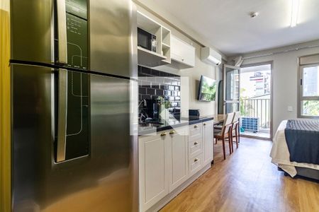 Studio à venda com 26m², 1 quarto e sem vagaCozinha