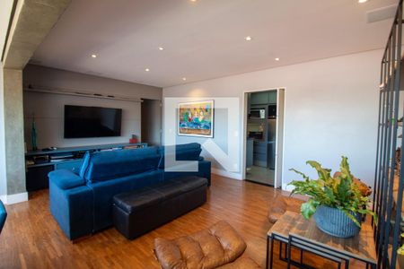 Sala de apartamento à venda com 4 quartos, 120m² em Brooklin, São Paulo