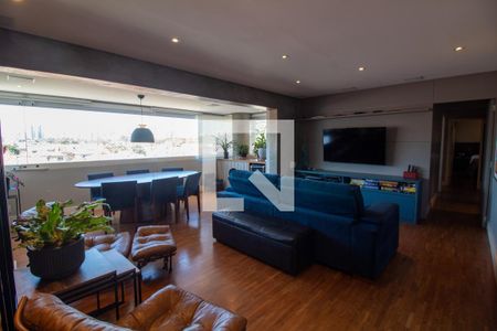 Sala de apartamento à venda com 4 quartos, 120m² em Brooklin, São Paulo