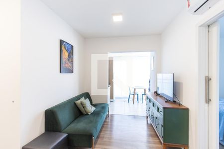 Sala de apartamento para alugar com 1 quarto, 53m² em Barra Funda, São Paulo