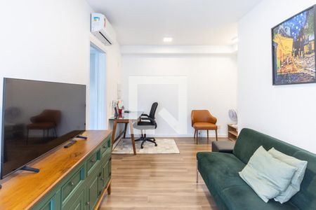 Sala de apartamento para alugar com 1 quarto, 53m² em Barra Funda, São Paulo