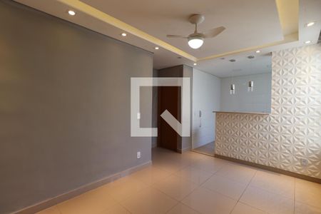 Sala de apartamento para alugar com 2 quartos, 45m² em Reserva Real , Ribeirão Preto