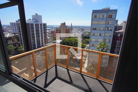 Sala - Vista de apartamento à venda com 2 quartos, 71m² em Independência, Porto Alegre