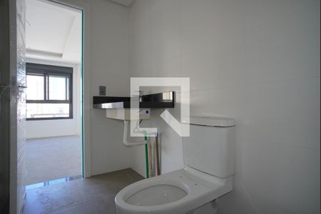 Banheiro Corredor de apartamento à venda com 1 quarto, 43m² em Independência, Porto Alegre