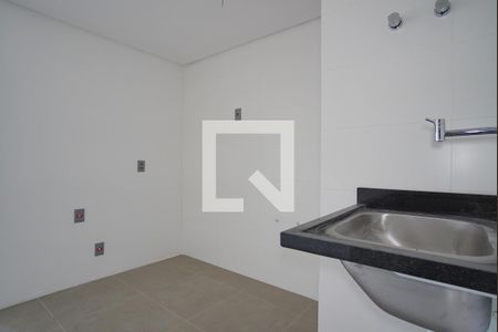 Cozinha de apartamento à venda com 1 quarto, 43m² em Independência, Porto Alegre