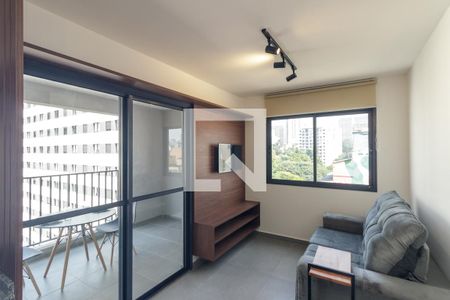 Sala de apartamento para alugar com 1 quarto, 37m² em Vila Buarque, São Paulo