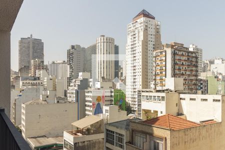 Varanda de apartamento para alugar com 1 quarto, 37m² em Vila Buarque, São Paulo