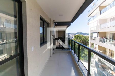 Varanda de kitnet/studio para alugar com 1 quarto, 40m² em Ingá, Niterói