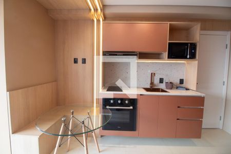 Studio para alugar com 37m², 1 quarto e sem vaga Studio para alugar com 37m², 1 quarto e sem vagaCozinha