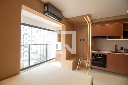Studio de kitnet/studio para alugar com 1 quarto, 37m² em Jardim das Acácias, São Paulo