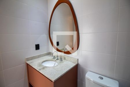 Banheiro de kitnet/studio para alugar com 1 quarto, 37m² em Jardim das Acácias, São Paulo