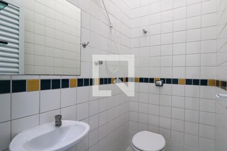 Banheiro de kitnet/studio para alugar com 1 quarto, 36m² em Centro, São Caetano do Sul