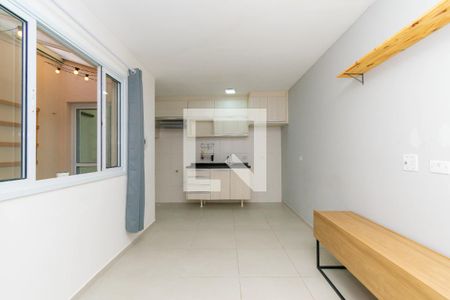 Sala de apartamento para alugar com 1 quarto, 42m² em Chácara Mafalda, São Paulo