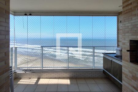 Sacada de apartamento para alugar com 2 quartos, 70m² em Mirim, Praia Grande