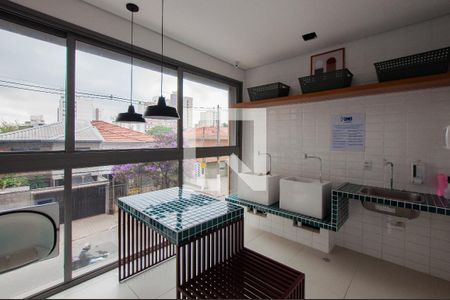 Studio para alugar com 25m², 1 quarto e sem vaga Studio para alugar com 25m², 1 quarto e sem vagaLavanderia