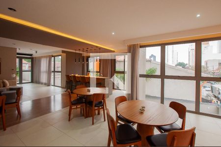 Studio para alugar com 25m², 1 quarto e sem vaga Studio para alugar com 25m², 1 quarto e sem vagaÁrea comum - Salão de festas