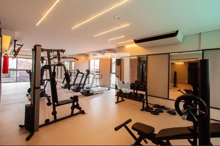 Studio para alugar com 25m², 1 quarto e sem vaga Studio para alugar com 25m², 1 quarto e sem vagaÁrea comum - Academia