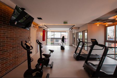 Studio para alugar com 25m², 1 quarto e sem vaga Studio para alugar com 25m², 1 quarto e sem vagaÁrea comum - Academia