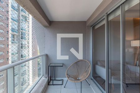 Apartamento para alugar com 37m², 1 quarto e 1 vaga Apartamento para alugar com 37m², 1 quarto e 1 vagaVaranda