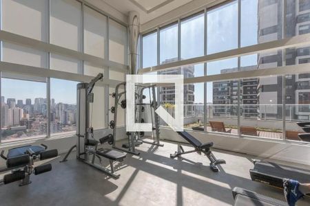 Apartamento para alugar com 37m², 1 quarto e 1 vaga Apartamento para alugar com 37m², 1 quarto e 1 vagaAcademia
