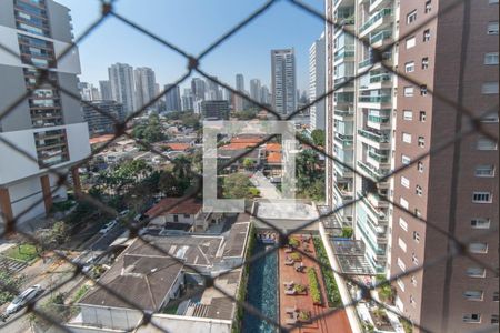 Varanda - Vista de apartamento para alugar com 1 quarto, 37m² em Cidade Monções, São Paulo