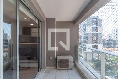 Varanda de apartamento para alugar com 1 quarto, 37m² em Cidade Monções, São Paulo