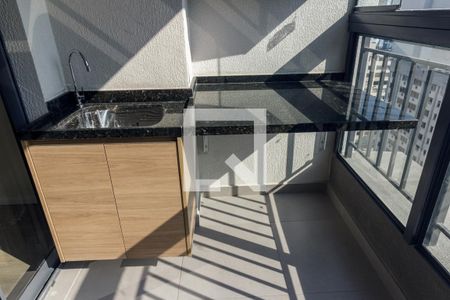 Studio para alugar com 34m², 1 quarto e sem vagaVaranda