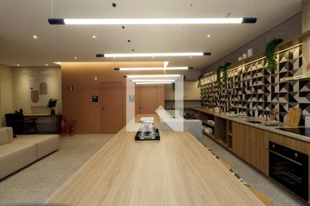 Studio para alugar com 34m², 1 quarto e sem vagaÁrea comum - Salão de festas